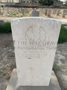 BAGHDAD (NORTH GATE) WAR CEMETERY - SWAMY DAS, M